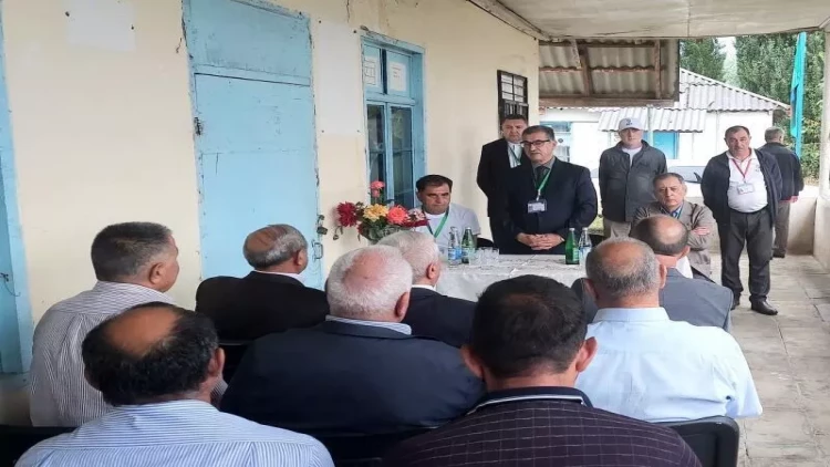 Deputatlığa namizəd Novruzəli Aslanov İsmayıllıda seçicilərlə növbəti görüşlərini keçirib - VİDEO - FOTO