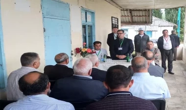 Deputatlığa namizəd Novruzəli Aslanov İsmayıllıda seçicilərlə növbəti görüşlərini keçirib - VİDEO - FOTO