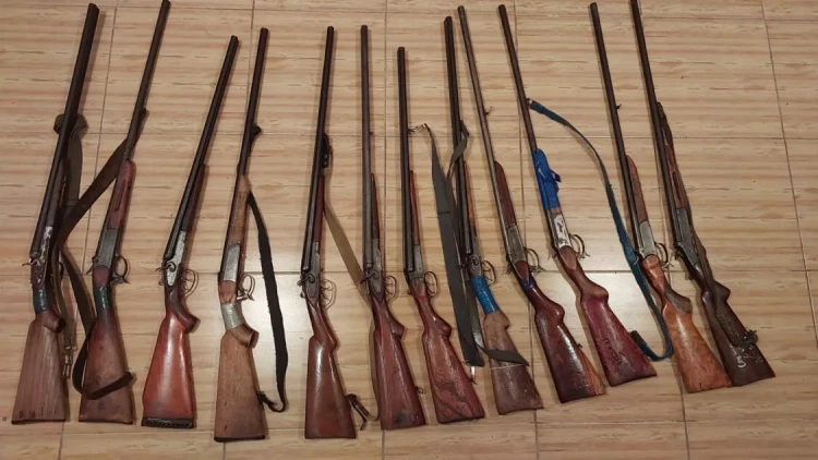 Lənkəranda qanunsuz odlu silah saxlayan və ov edən şəxslər müəyyən edildi