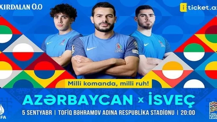 Azərbaycan - İsveç matçının biletləri satışda!