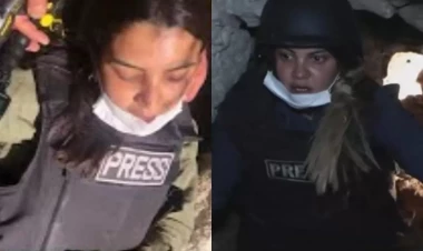 Fulya Öztürk PKK-nın mağarasına girdi:  Gördüklərindən heyrətə gəldi - VİDEO