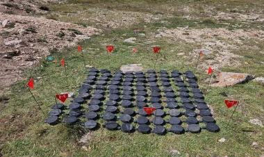 Azad edilmiş ərazilərdə aşkarlanan minaların sayı - FOTO