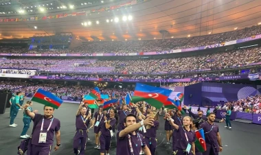 Paris-2024: Azərbaycan bağlanış mərasimində paraddan keçib - FOTO - VİDEO