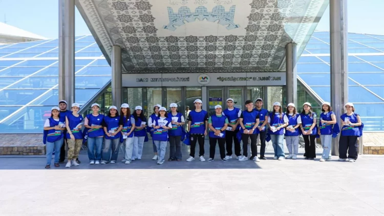 Seçki Könüllüləri maarifləndirmə kampaniyasına başlayıblar - FOTO