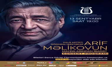 Gəncə Dövlət Filarmoniyasinda görkəmli bəstəkar Arif Məlikovun mahnilarindan ibarət konsert keçiriləcək - VIDEO