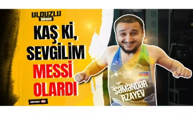 Səməndər Rzayev güləşdə “qulyaş” olub - VİDEO