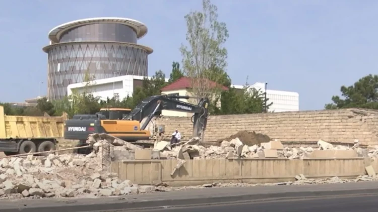 8 Noyabr prospektində son vəziyyət - VİDEO