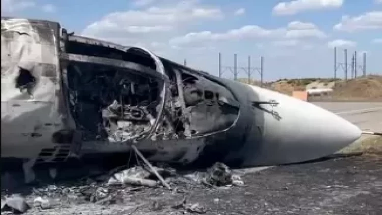 Ukrayna F-16-larla zərbələr endirdi - VİDEO