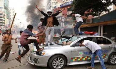 Banqladeş parlamenti buraxıldı - YENİLƏNİB - VİDEO