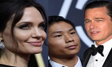 Ancelina ilə Bredin oğlu reanimasiyadan çıxarıldı - FOTO