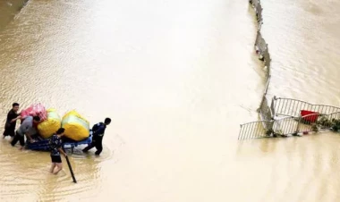 Çində sel və torpaq sürüşməsi - 4 ölü, onlarla insan itkin