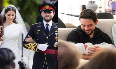 İordaniya şahzadəsi ata oldu - FOTOlar