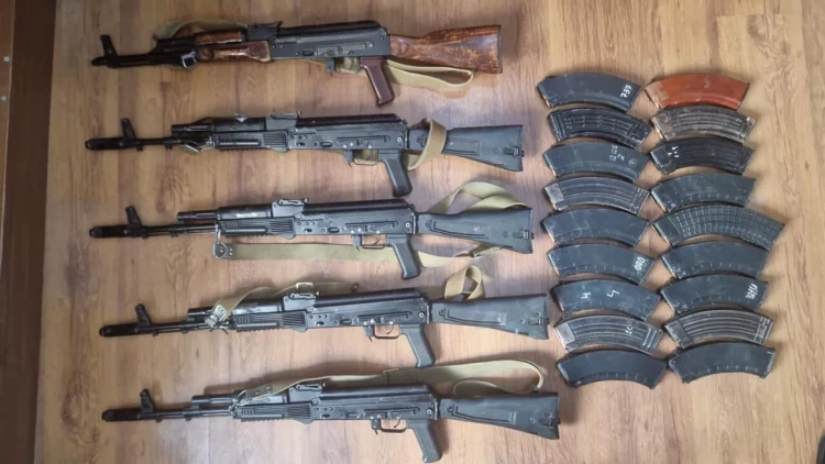 Azad olunan ərazilərdən xeyli silah-sursat aşkar edildi