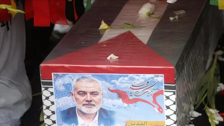 Haniyə dəfn olunur - YENİLƏNİB - FOTO