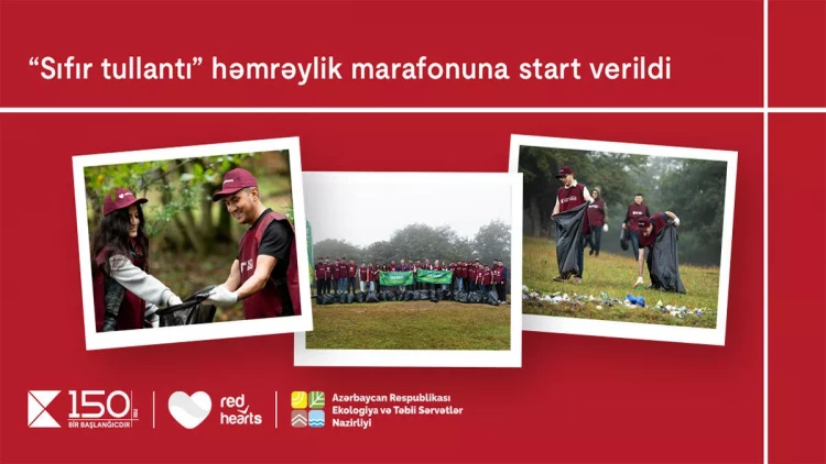 Ətraf mühitin mühafizəsində daha bir təşəbbüs: “Sıfır tullantı” həmrəylik marafonuna start verildi