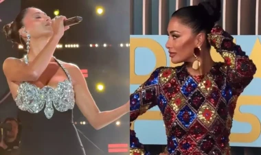 Nikol  Şörzingerin Bakıdakı çıxışı, geyimləri… - VİDEO