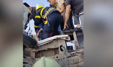 Yük və minik maşınları toqquşdu - Xəsarət alan var