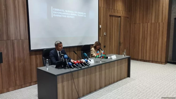 Cəbrayıl, Qubadlı və Zəngilan rayonlarında BTİ Xidməti brifinq keçirib - FOTO