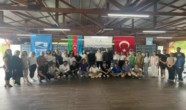 Türkiyədə keçirilən beynəlxalq düşərgənin bağlanış mərasimi baş tutub - FOTO