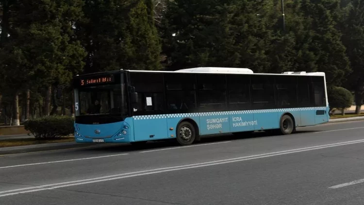 Sumqayıtda marşrut avtobuslarının sayı azaldıldı - SƏBƏB - RƏSMİ