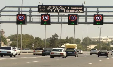 Daha bir yolda sürət həddi endirildi