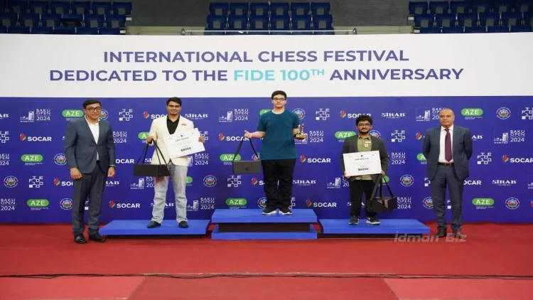 “Baku Open 2024” beynəlxalq şahmat festivalının bağlanış mərasimi keçirilib - FOTO