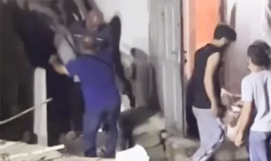 Vətəndaşın evinə zərər vuran söküntü işləri dayandırıldı - FOTO