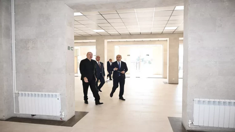 İlham Əliyev Qarabağ Universitetində görülən işlərlə tanış olub - VİDEO - FOTO