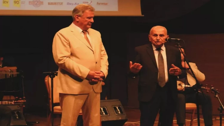 Əməkdar artist Ağalar Bayramovun yaradıcılıq gecəsi keçirilib - FOTO