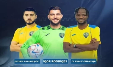 “Kəpəz”də üç vida