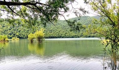 Nohur gölündə suyun səviyyəsi artdı - FOTO