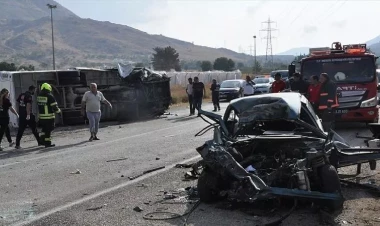 Türkiyədə ağır qəza - ölənlər var