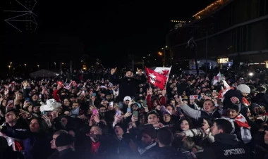 Gürcülər tarixi zəfəri belə qeyd etdilər - VİDEO