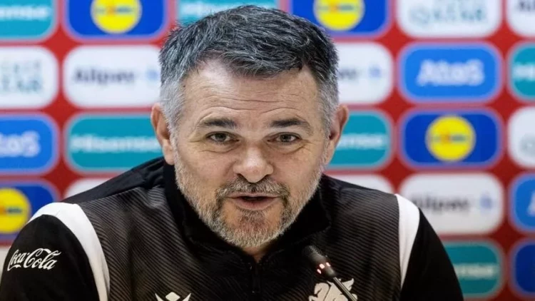 Gürcüstan millisinin baş məşqçisi futbolçulara nə deyib?