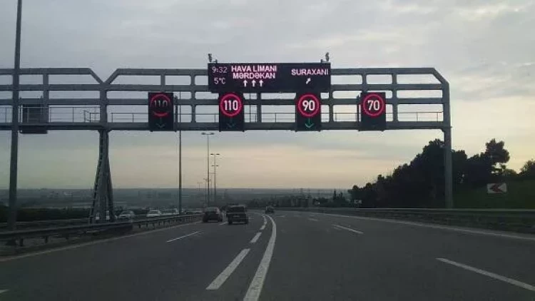 Güclü küləyə görə endirilən sürət həddi bərpa edildi - YENİLƏNİB