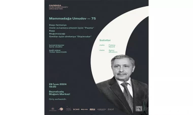 Məmmədağa Umudovun 75 illiyinə həsr olunmuş konsert təşkil olunacaq