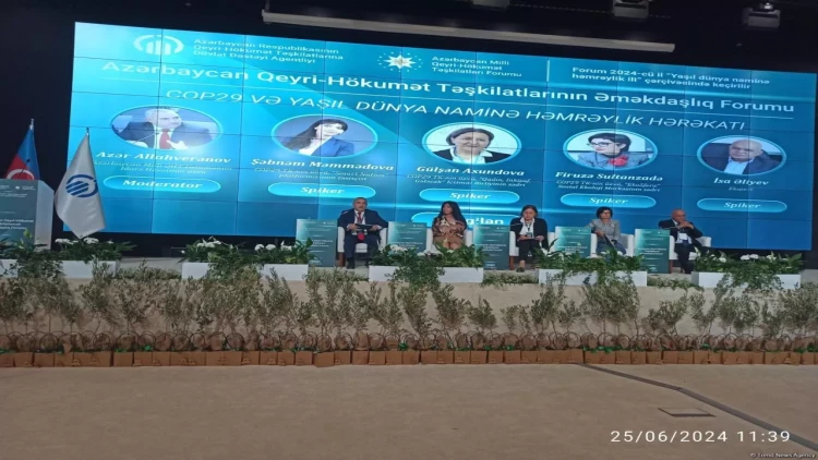 QHT-lərin Əməkdaşlıq Forumunun iştirakçıları Prezident İlham Əliyevə müraciət ünvanlayıblar