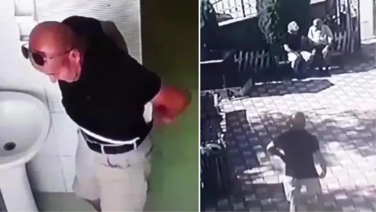 Lüks avtomobiliylə gəldi, məscidin tualetindən oğurluq edib qaçdı - Anbaan VİDEO