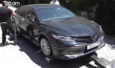 Şahramanyanın maşınını buna görə alıbmışlar - VİDEO