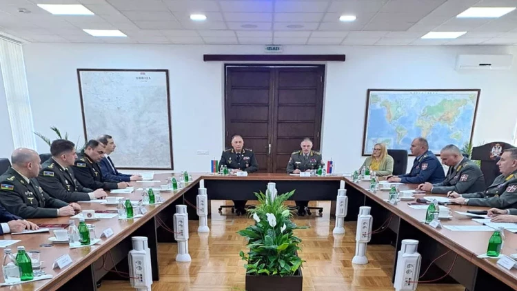 Kərim Vəliyevin Serbiyaya rəsmi səfəri başlayıb - FOTO