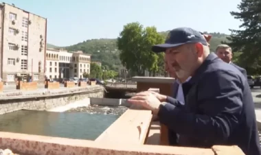 Paşinyan Azərbaycanla sərhəddə gedib