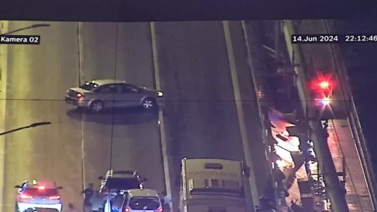 15 İyul Şəhidləri Körpüsündə hərəkət bərpa edildi - Saxlanılan var - FOTO