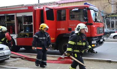 “Neftçilər”də dönərxanada yanğın olub - YENİLƏNİB - FOTO