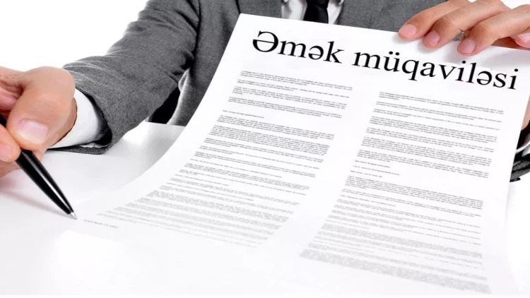 Əhalinin neçə faizi əmək müqaviləsi ilə işləyir?