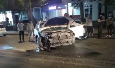 Bakıda zəncirvari yol qəzası baş verib - FOTO