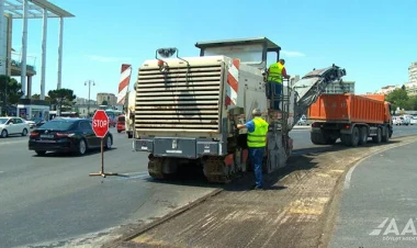 Bu prospektdə hərəkət məhdudlaşdırıldı - FOTO