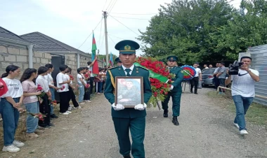 DSX-nin həlak olan mayoru dəfn edildi - FOTO