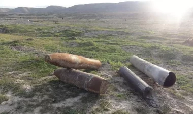 Naxçıvanın 5 kəndində hərbi sursat aşkarlandı