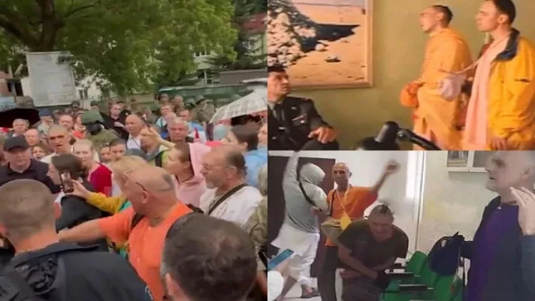 Qalmaqal: Ukraynada krişnaidlər səfərbər olundular - FOTO