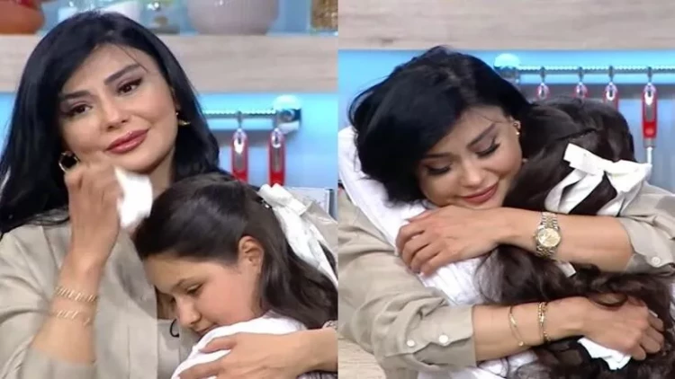 Qızının bu sözləri Vüsaləni efirdə AĞLATDI - VİDEO